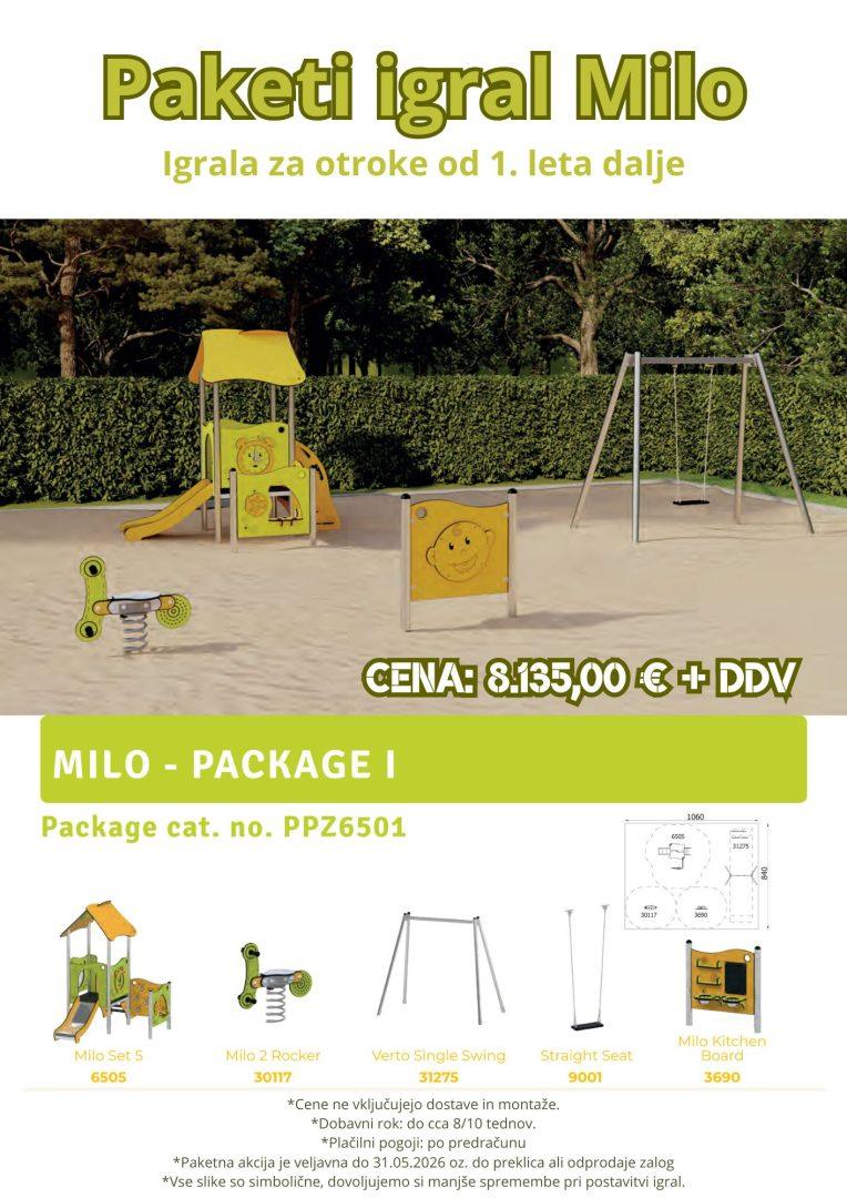 Milo paket I