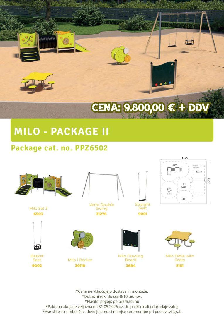 Milo paket II