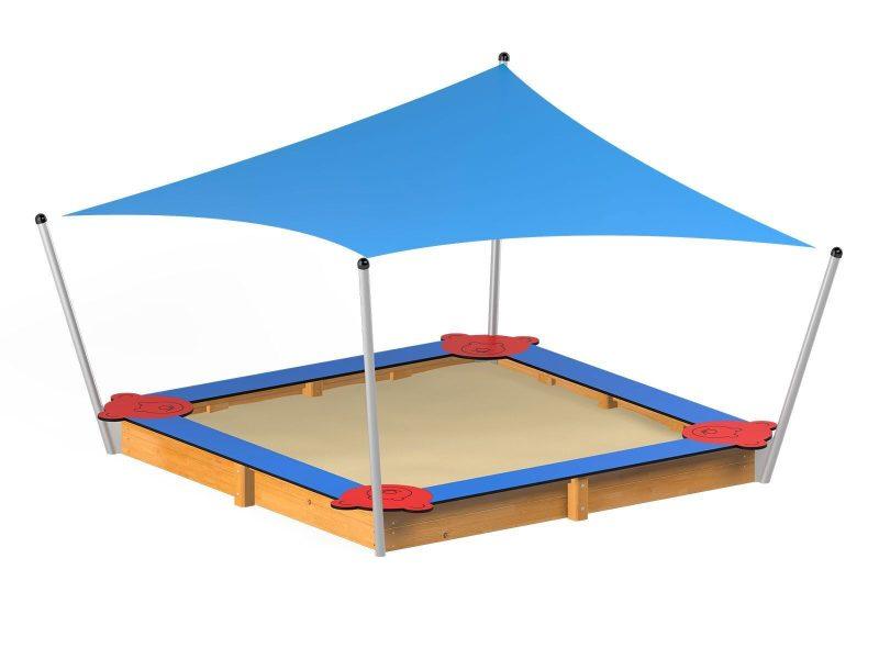 Peskovnik 4Bears s senčnikom