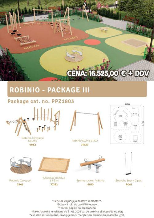 Robinio paket III